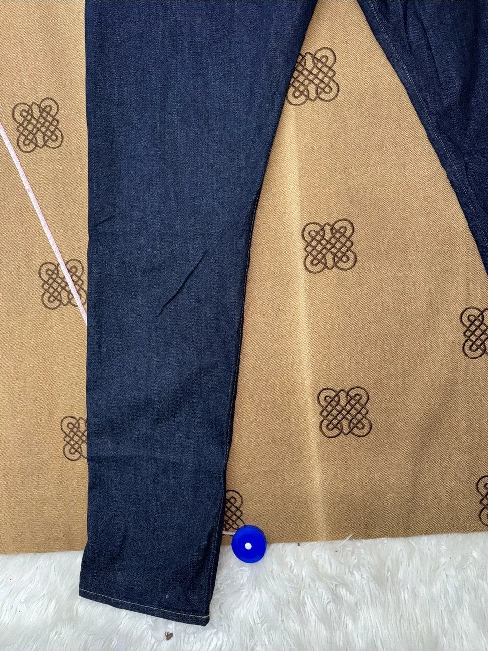 Polo Ralph Lauren The Varick Slim Straight Jeans In Dark Blue Size 40x36